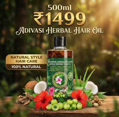Adivasi Keshwari Herbal Hair Oil