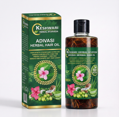 Adivasi Keshwari Herbal Hair Oil