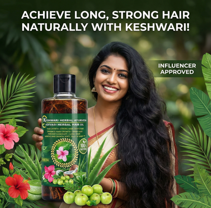 Adivasi Keshwari Herbal Hair Oil