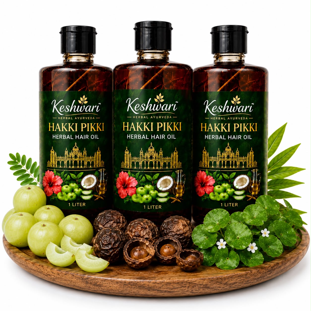 MYSORE KESHWARI HAKKI PIKKI HERBAL HAIR OIL
